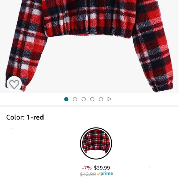 Cropped Thick Quarter Zip - Picture 6 of 6